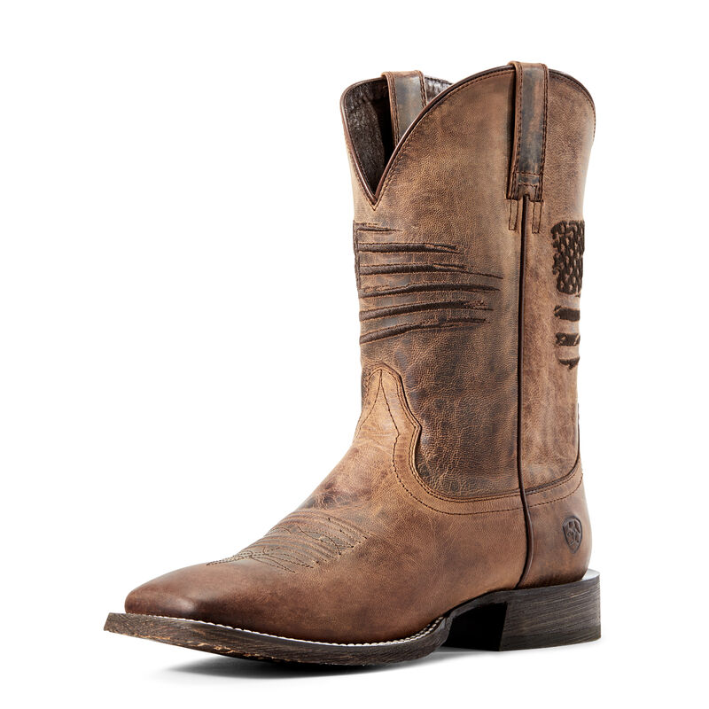 Ariat Westernstiefel Herren - Circuit Patriot Braun ( WKFOE-7051 )